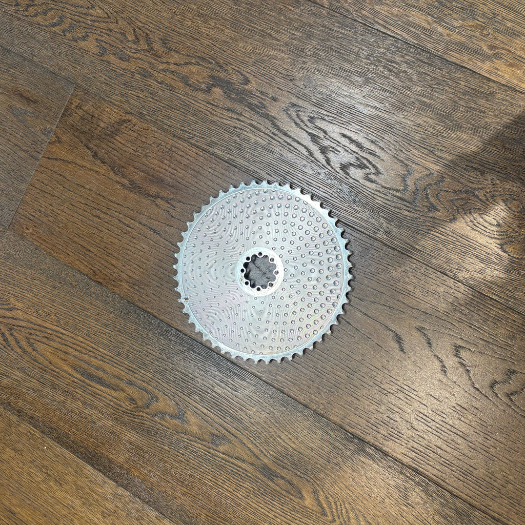 Preloved / Alugear Silver Aero Chainrings [48/34]