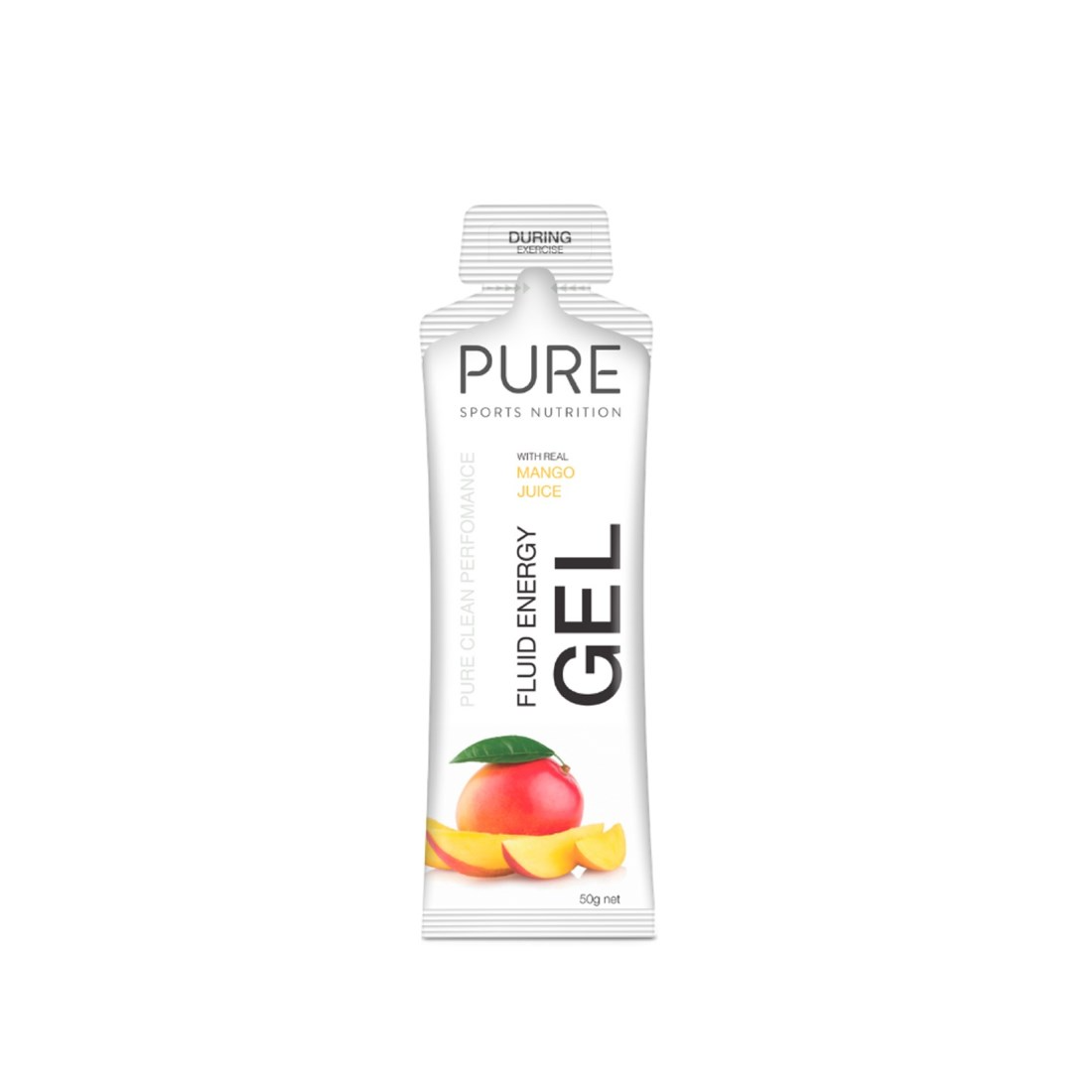 PURE Sports Nutrition Energy Gel 58g - Mango (Single Serving)