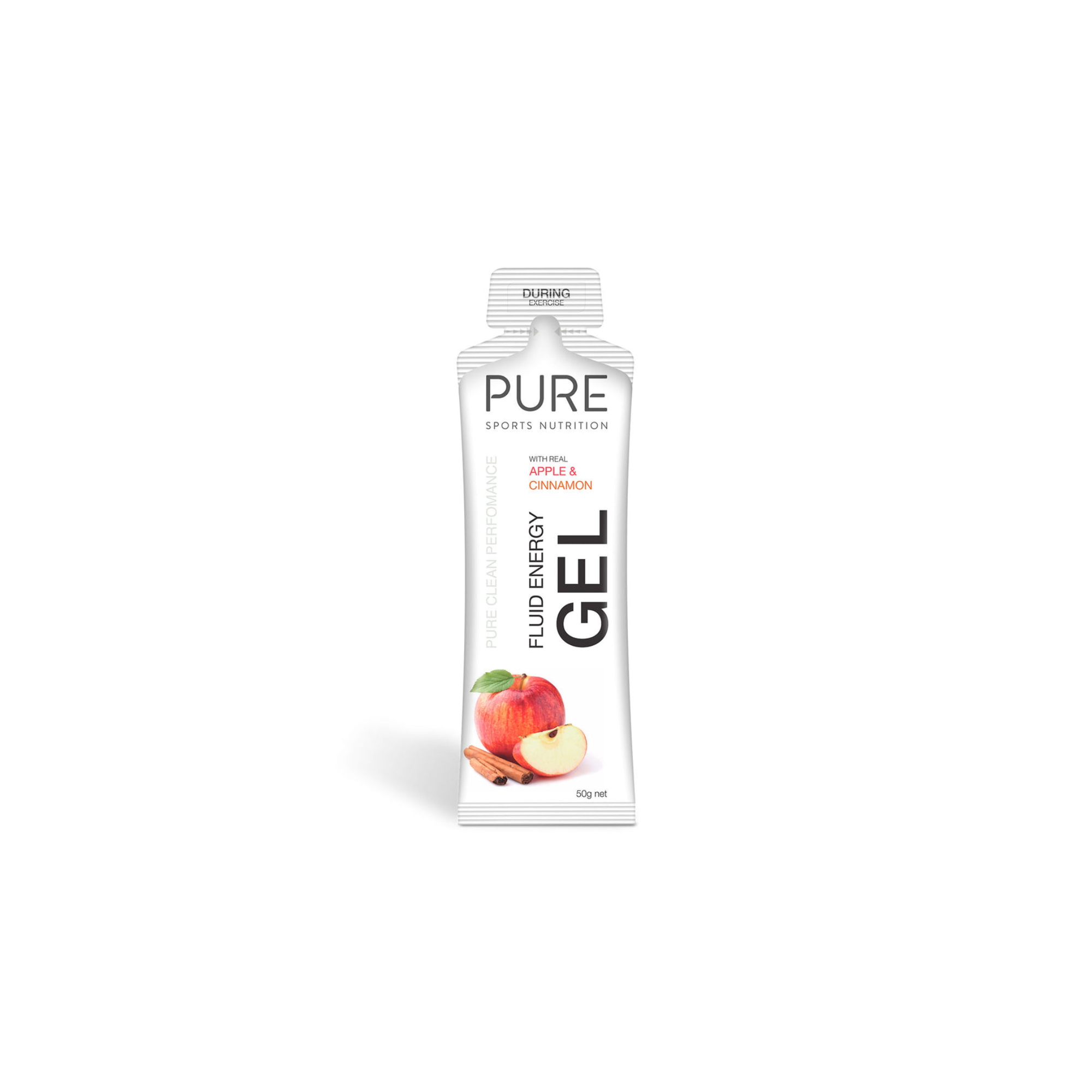 PURE 运动营养液体能量凝胶 50g - 苹果肉桂（单份） 