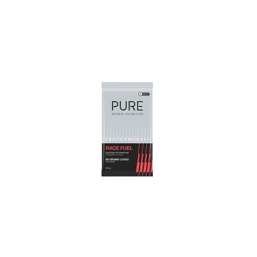 PURE Sports Nutrition Performance+ Race Fuel - Single Serve - Raspberr ...