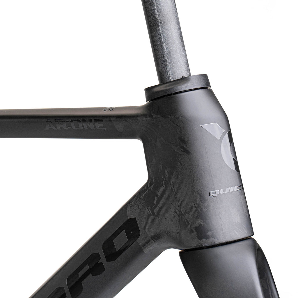 Quick Pro AR:ONE Road Frameset - Raw Carbon Black