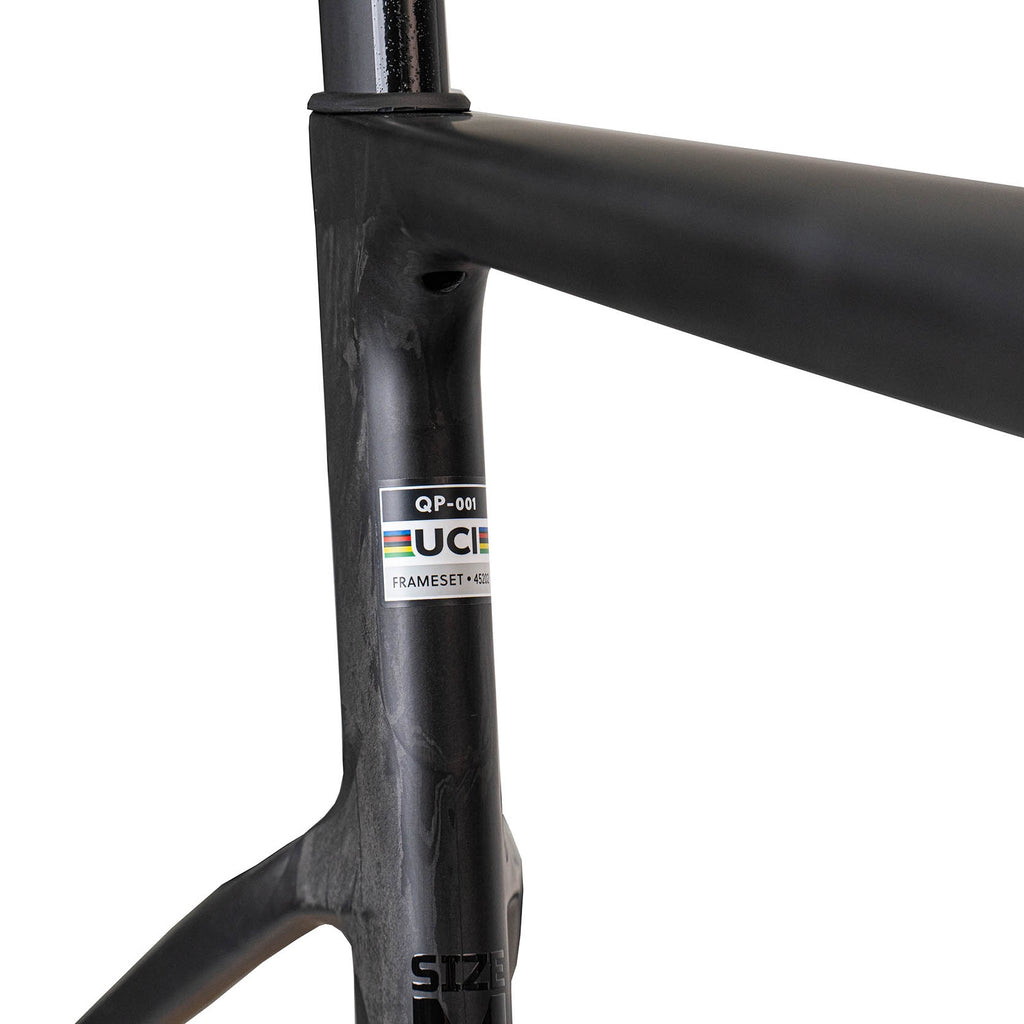 Quick Pro AR:ONE Road Frameset - Raw Carbon Black