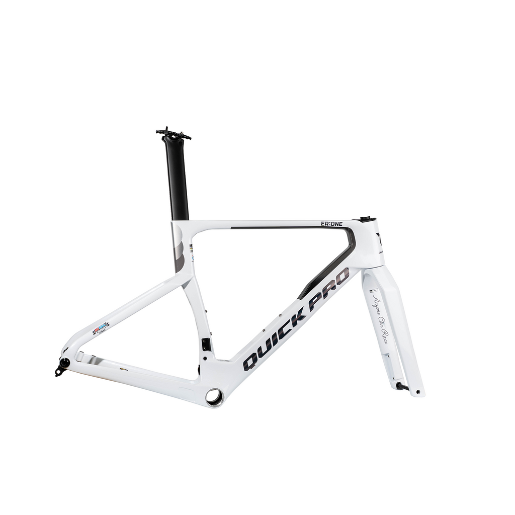 Quick Pro ER:ONE Aero Road Frameset - Starlight White