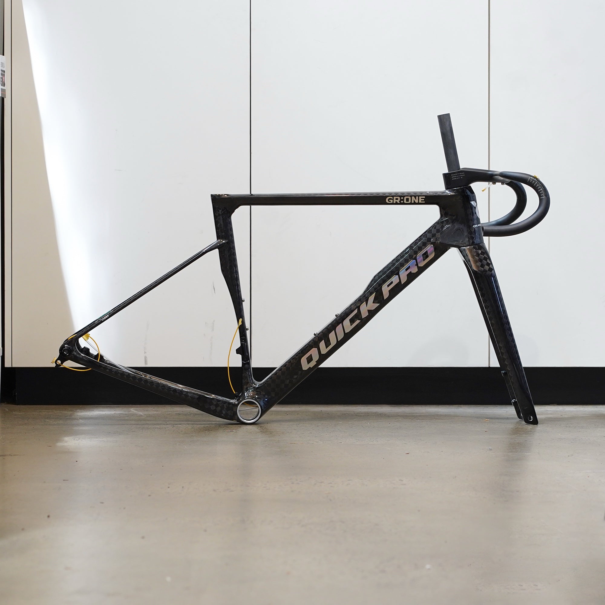 Quick Pro GR:ONE Gravel Frameset - Carbon Black