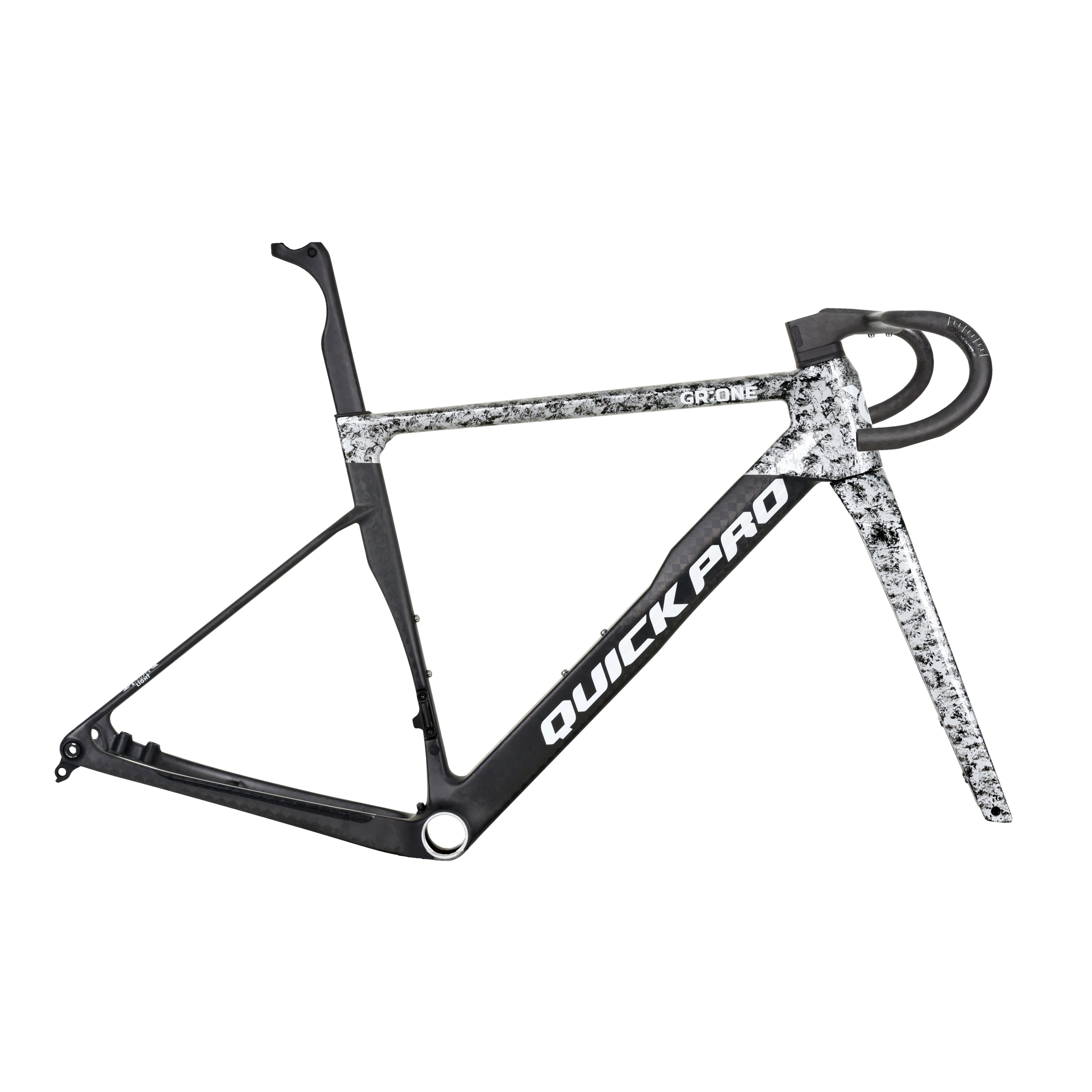 Quick Pro GR:ONE Gravel Frameset - Urban Grey