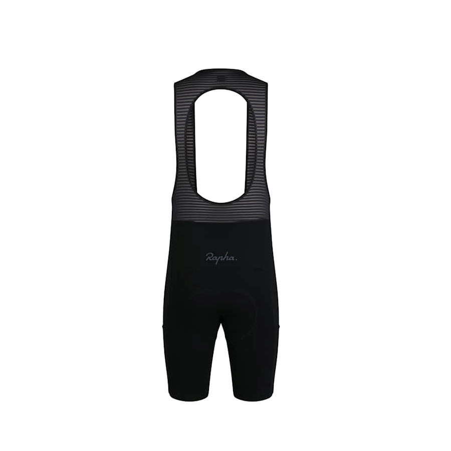 Rapha Brevet Cargo Bib Shorts - Black / White