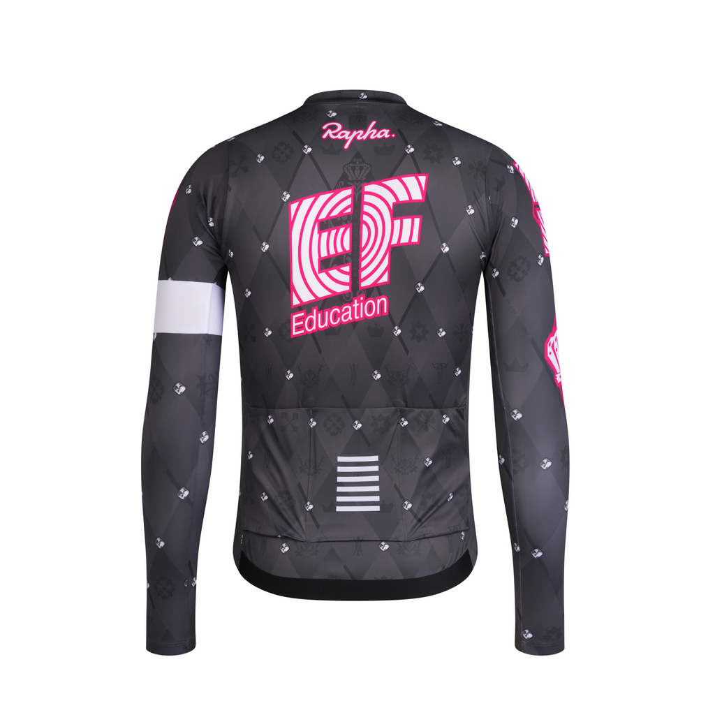 Rapha EF Men's Pro Team Long Sleeve Lightweight Jersey - Multicolour