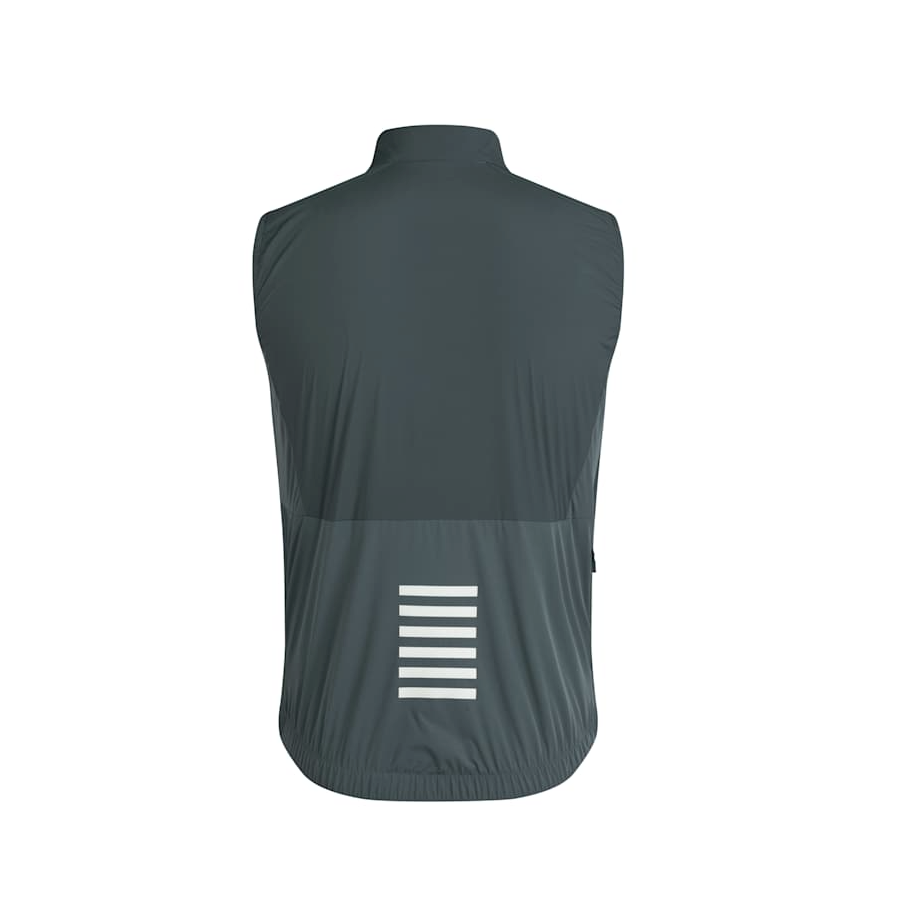 Rapha Men's Pro Team Insulated Gilet - Urban Chic / White Alyssum