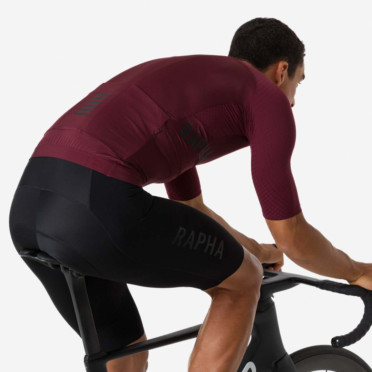 Rapha Pro Team Aero Jersey - Port/Black