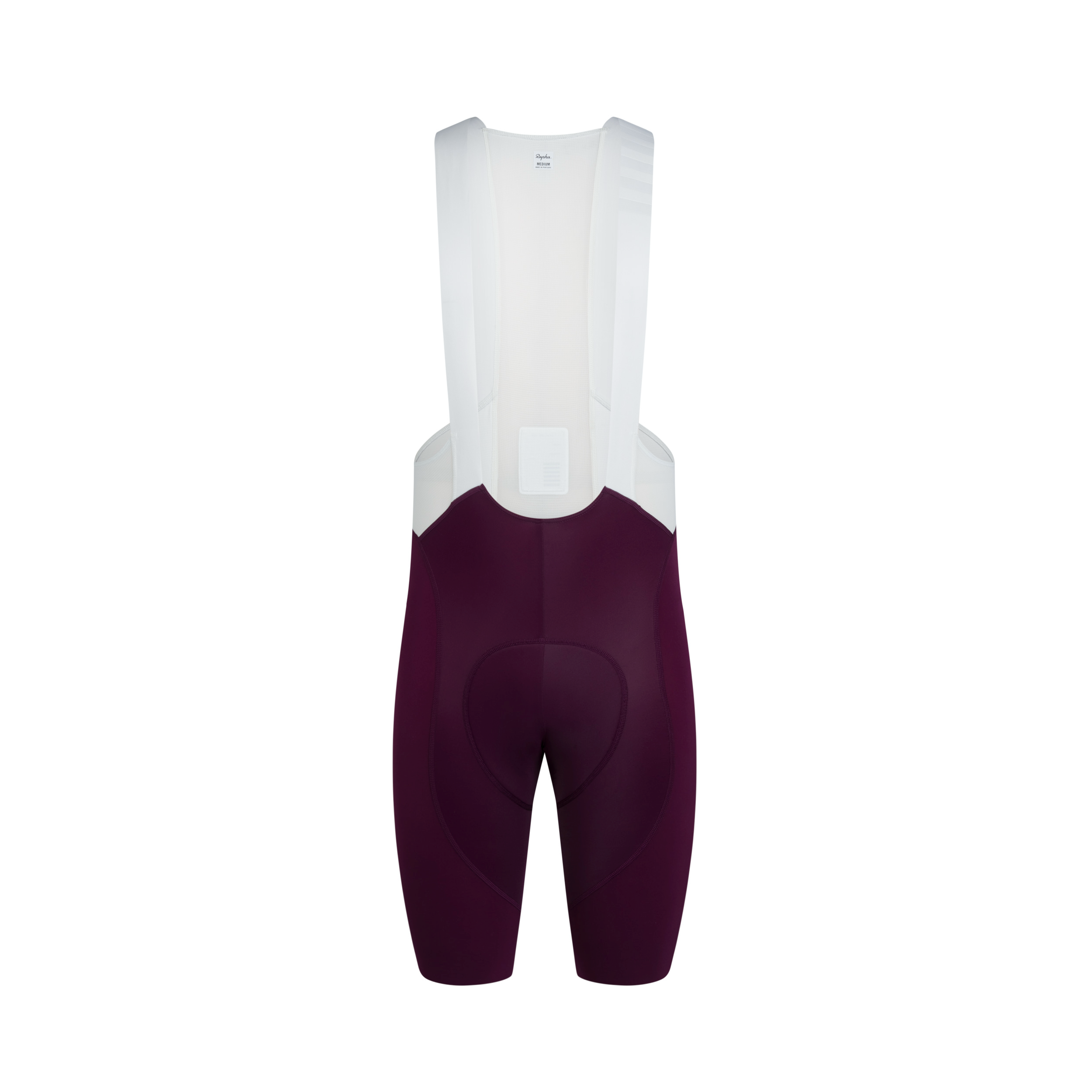 Rapha Pro Team Bib Shorts III - Regular - Plum / White