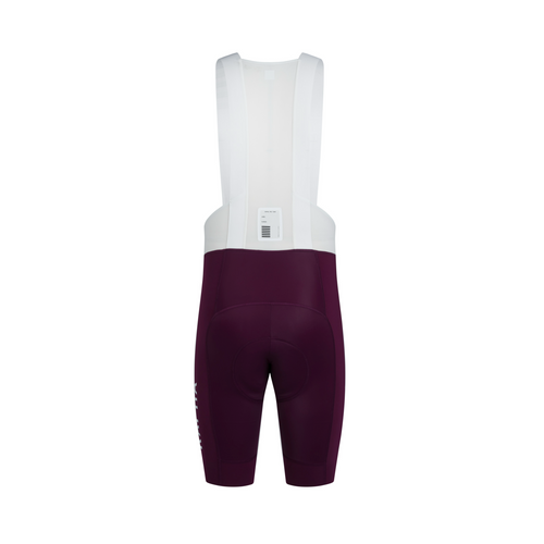 Rapha Pro Team Bib Shorts III - Regular - Plum / White