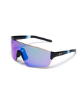 Rapha Pro Team Frameless FUORI Glasses - Dark Navy/Purple Green Lens