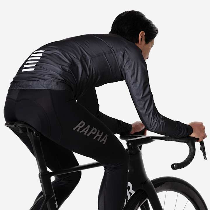 Rapha Pro Team GORE-TEX Lightweight Rain Jacket - Black Charcoal