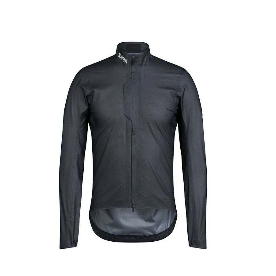 Rapha Pro Team GORE-TEX Lightweight Rain Jacket - Black Charcoal