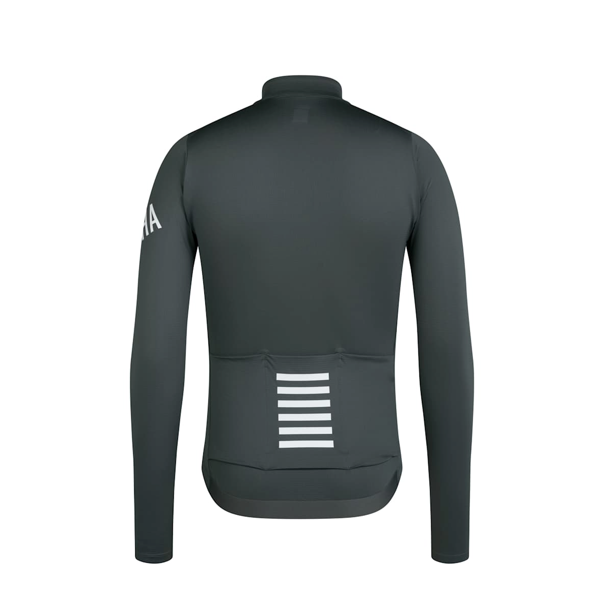 Rapha Pro Team Long Sleeve Midweight Jersey - Onyx/White