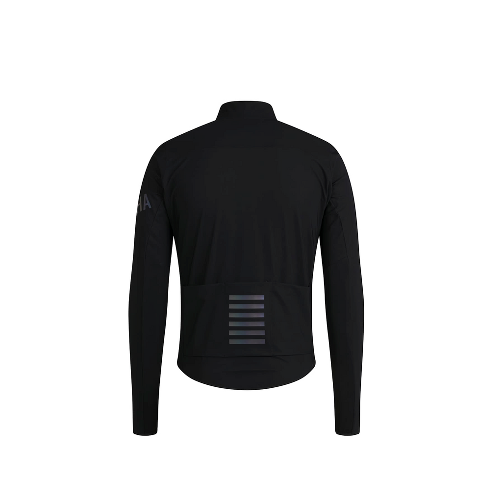 Rapha Pro Team Long Sleeve Shadow Jersey - Black/White