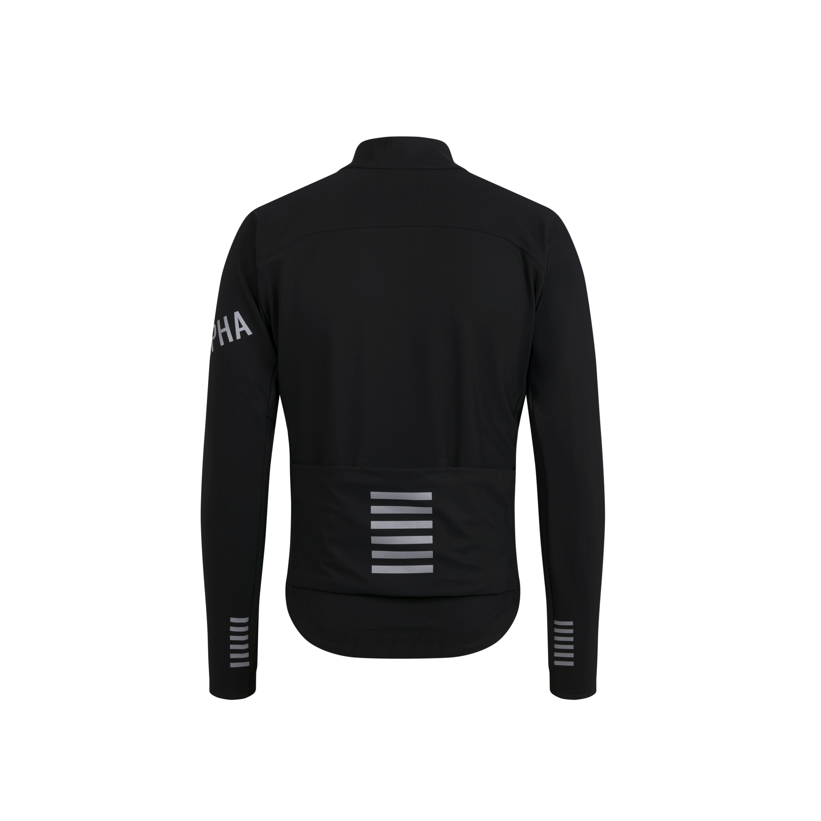 Rapha Pro Team Shadow Winter Jacket - Black/Silver Reflective