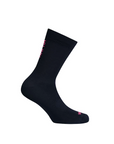 Rapha Pro Team Socks II - Regular - Dark Navy/Hi-Vis Pink