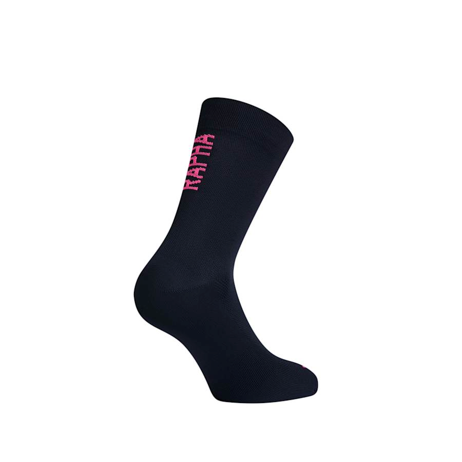 rapha-pro-team-socks-ii-regular-dark-navy-hi-vis-pink