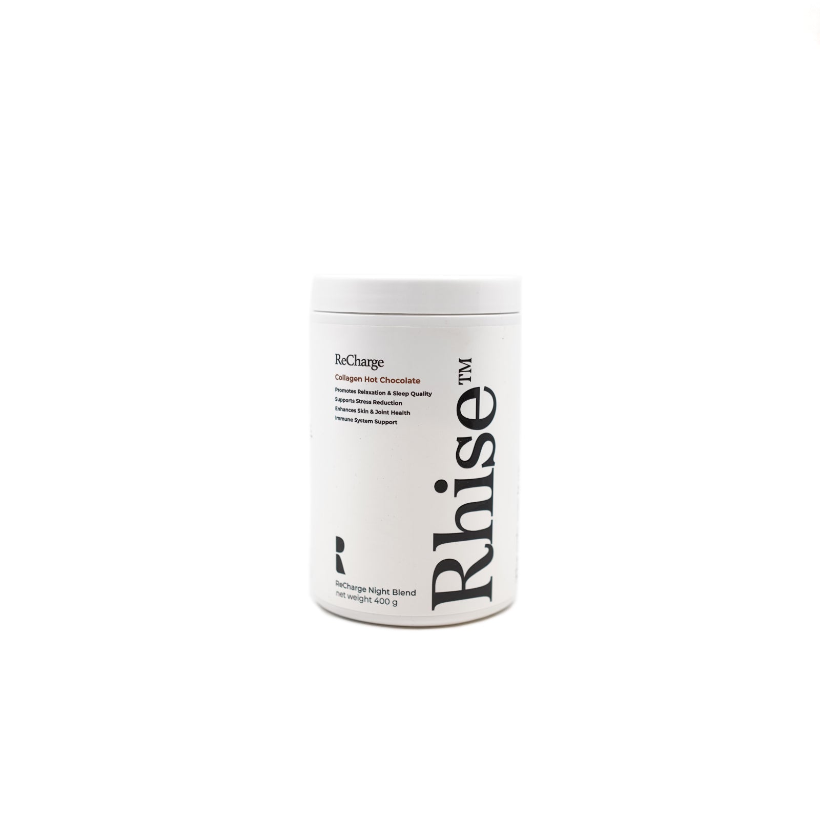 Rhise ReCharge Collagen Hot Chocolate Drink Mix - Sleep Aid
