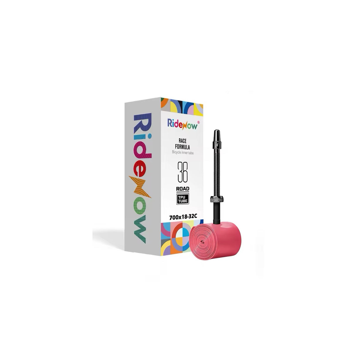 RideNow Light Metal Valve TPU Tube - 36g