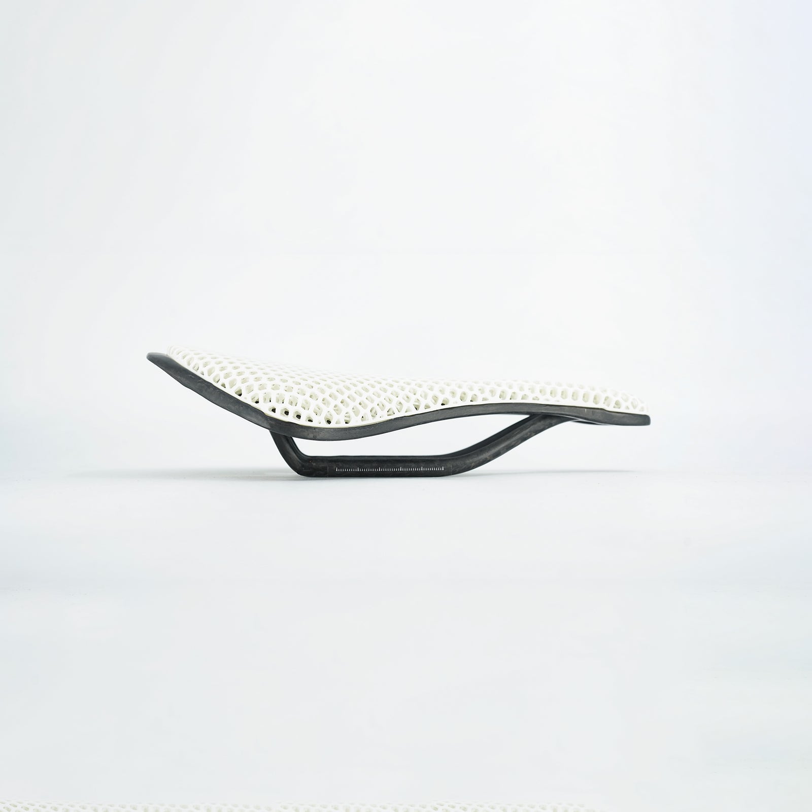 Ryet Aircode 3D Printed Saddle - Carbon Base White