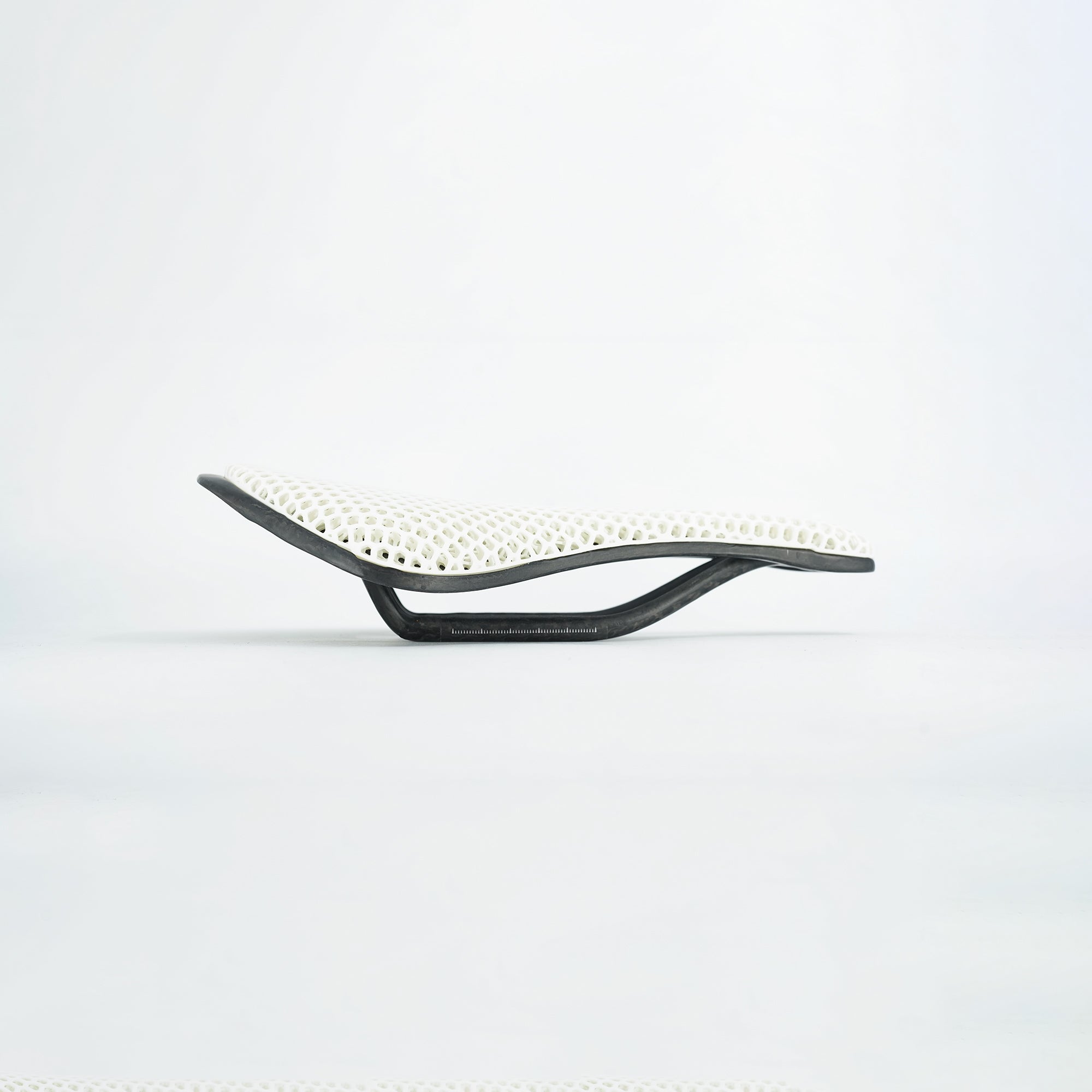 Ryet Aircode 3D Printed Saddle - Carbon Base White