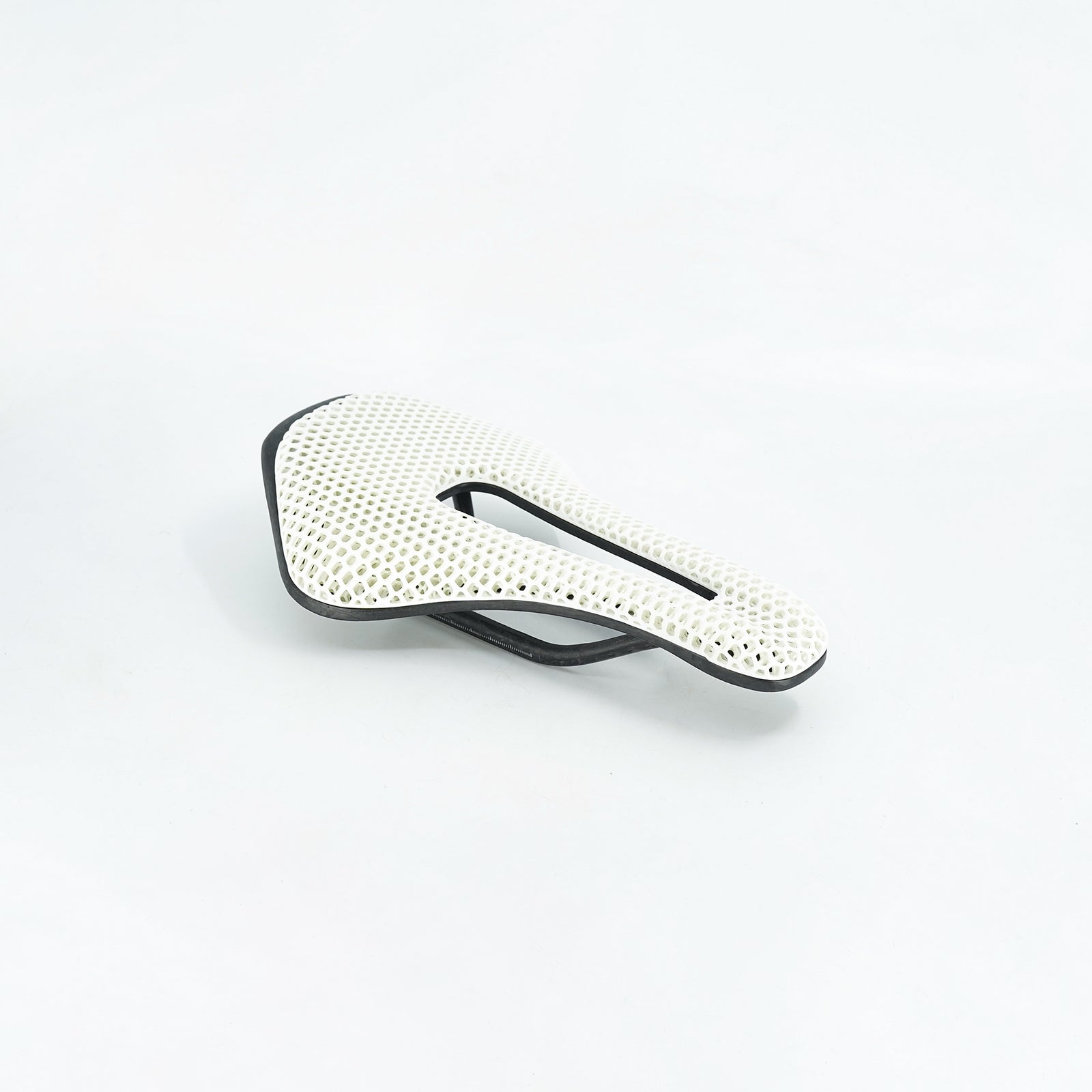 Ryet Aircode 3D Printed Saddle - Carbon Base White