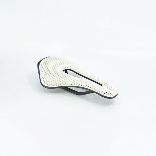 Ryet Aircode 3D Printed Saddle - Carbon Base White