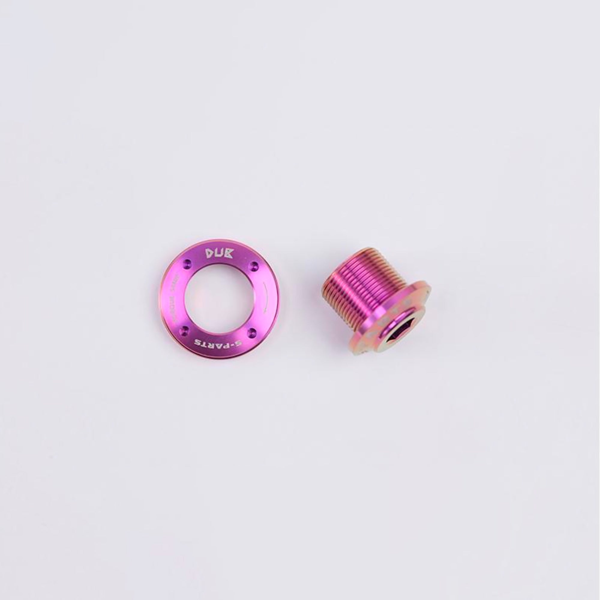 S-Parts Titanium Dub Crank Arm Cap