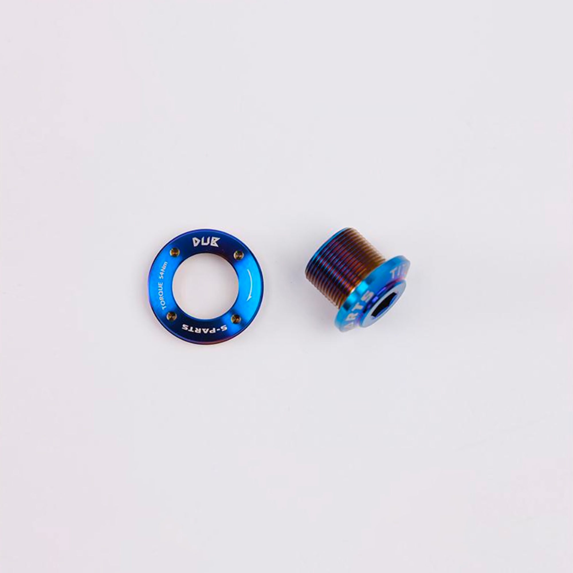S-Parts Titanium Dub Crank Arm Cap