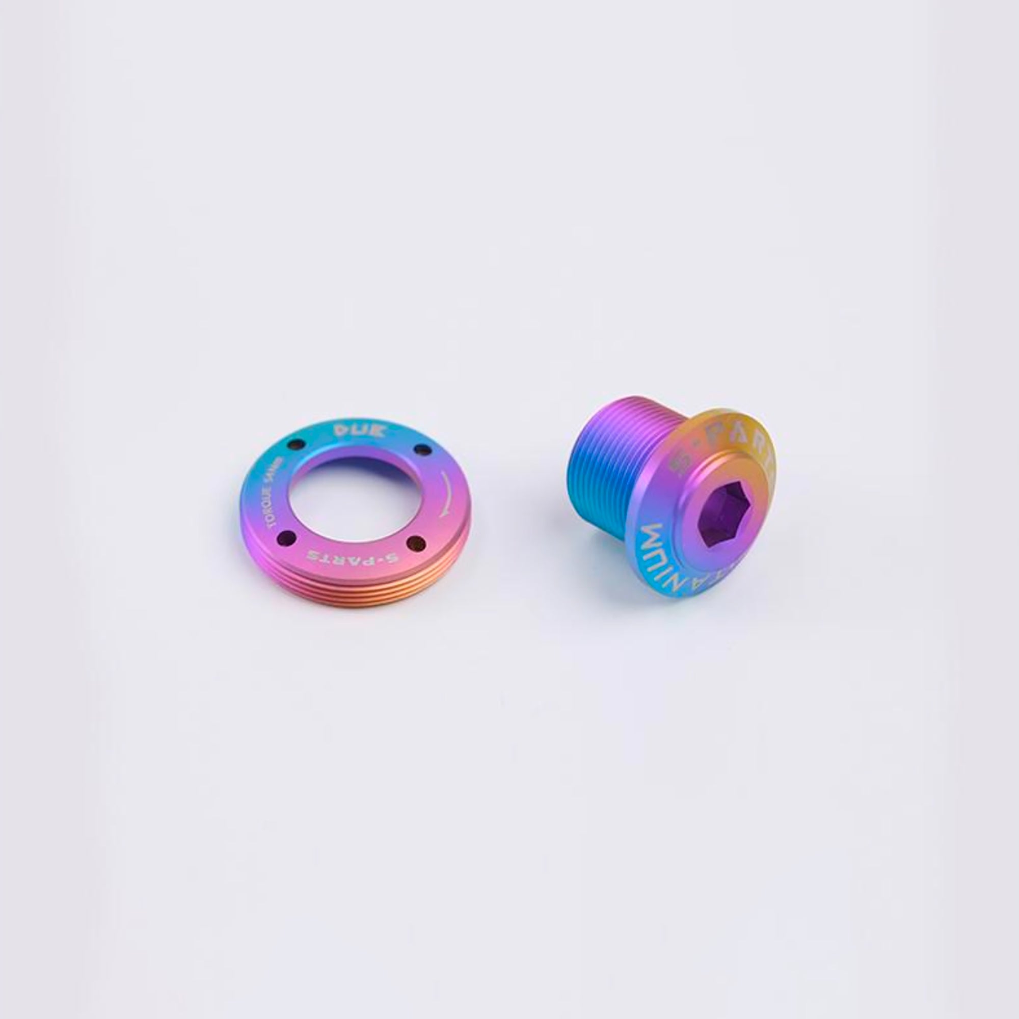 S-Parts Titanium Dub Crank Arm Cap
