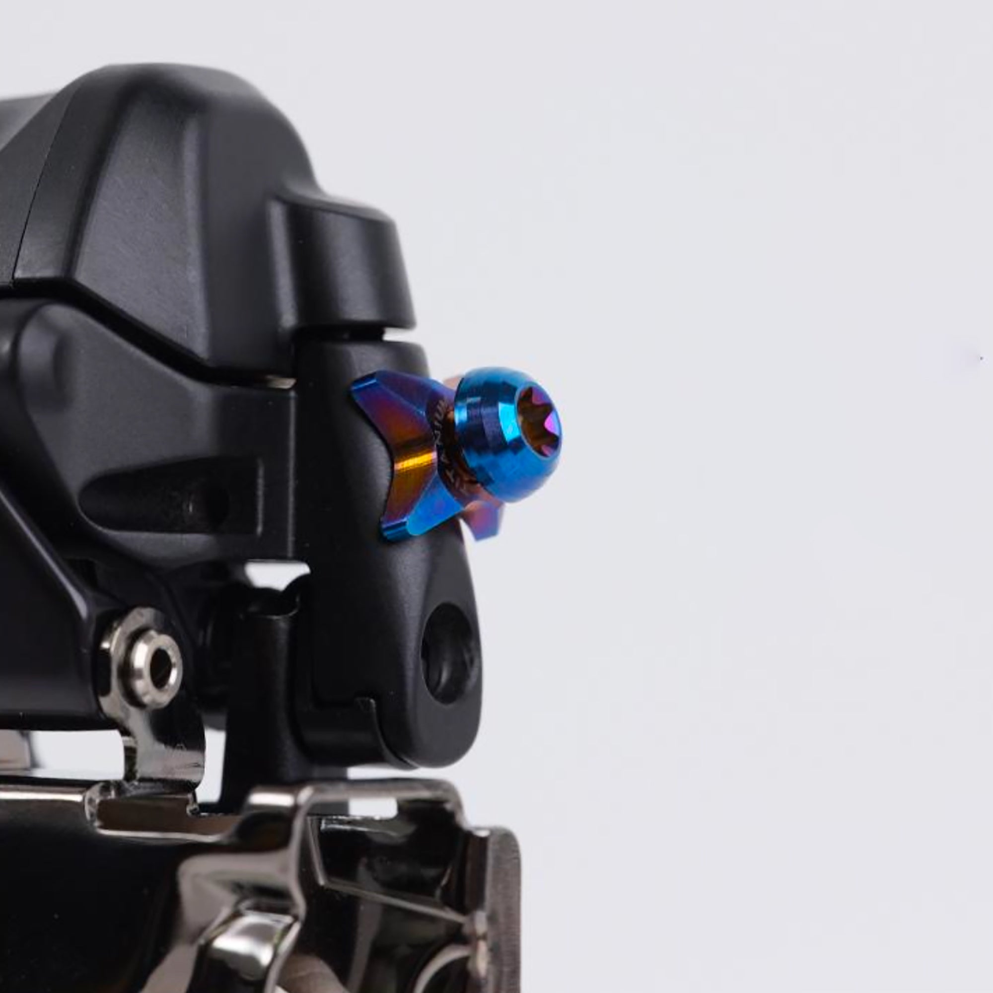 S-Parts Titanium Front Derailleur Bolt and Star Washer