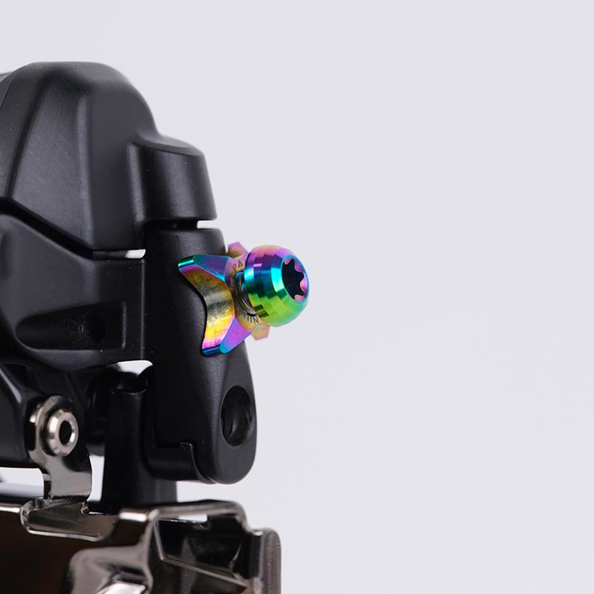 S-Parts Titanium Front Derailleur Bolt and Star Washer