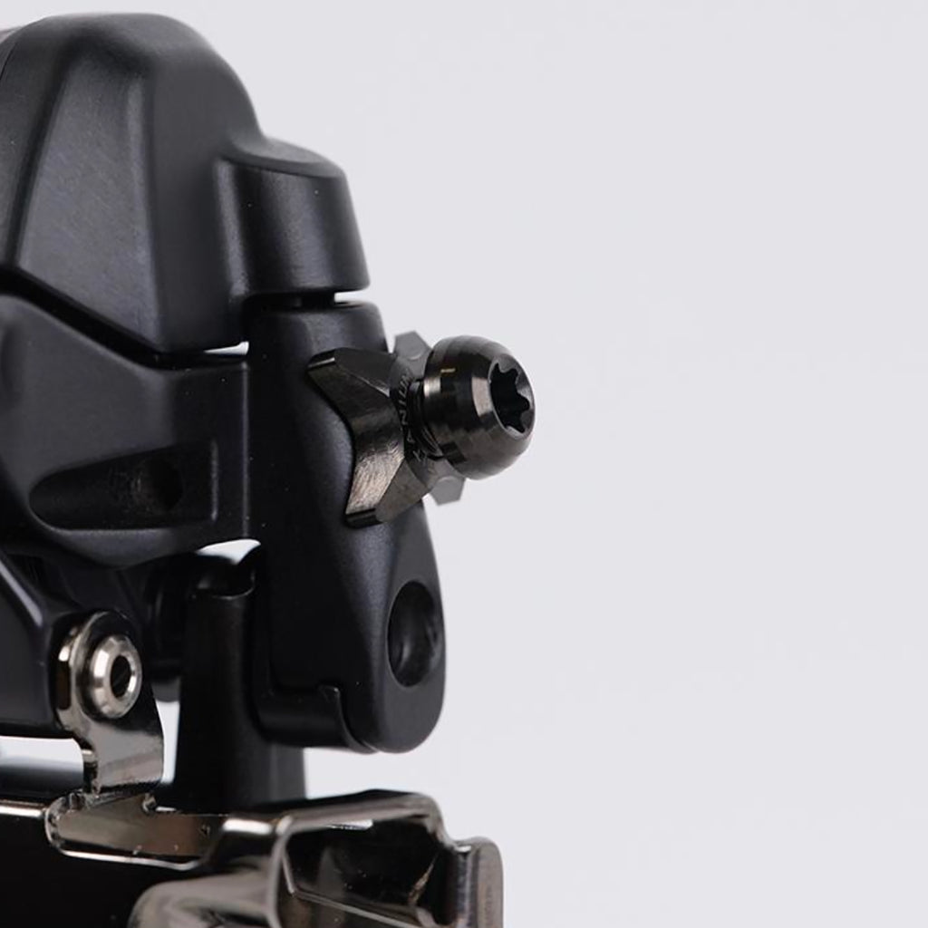 S-Parts Titanium Front Derailleur Bolt and Star Washer