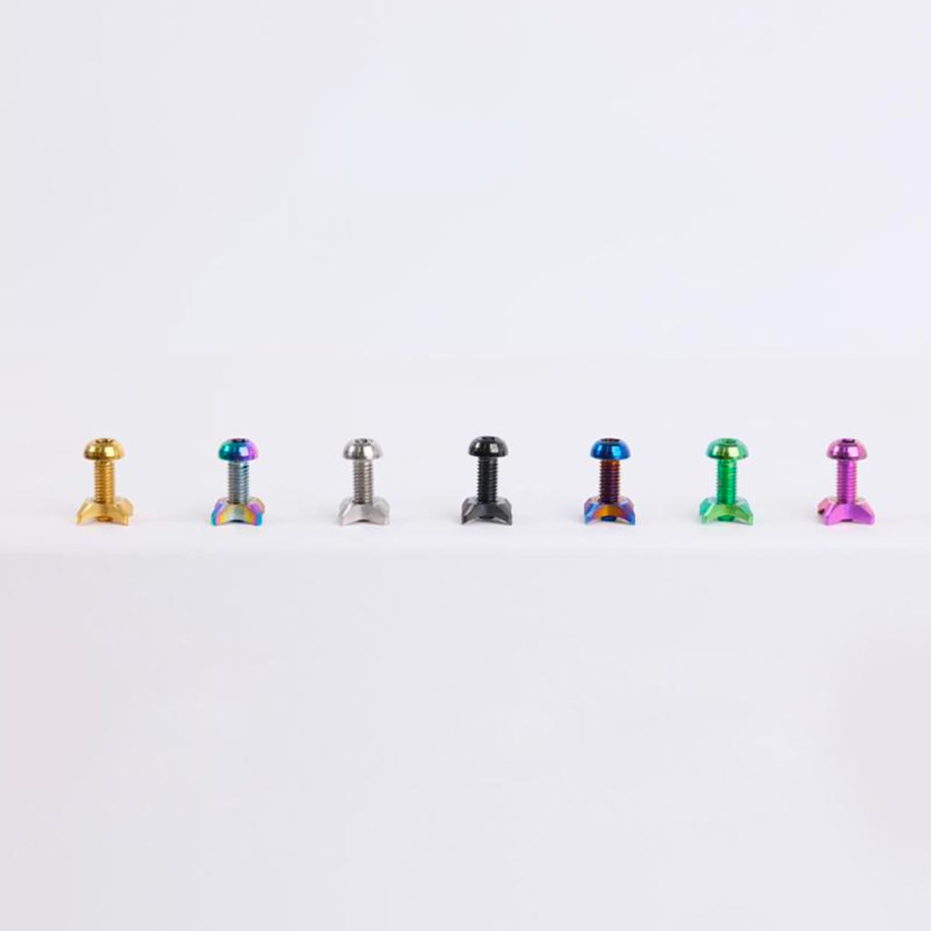 S-Parts Titanium Front Derailleur Bolt and Star Washer