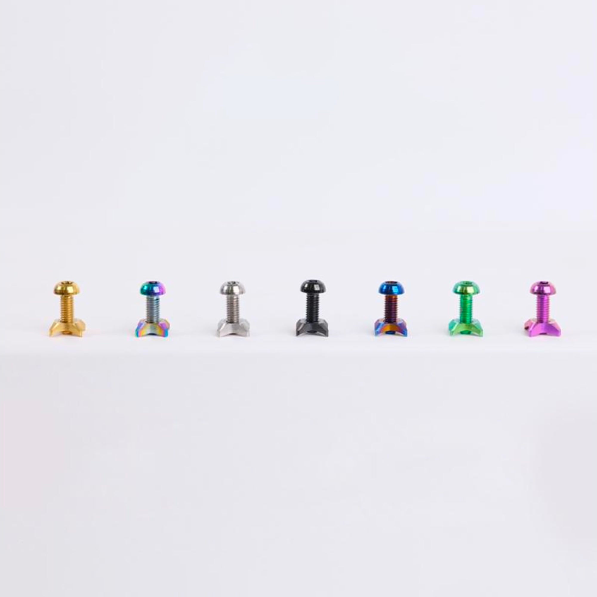 S-Parts Titanium Front Derailleur Bolt and Star Washer