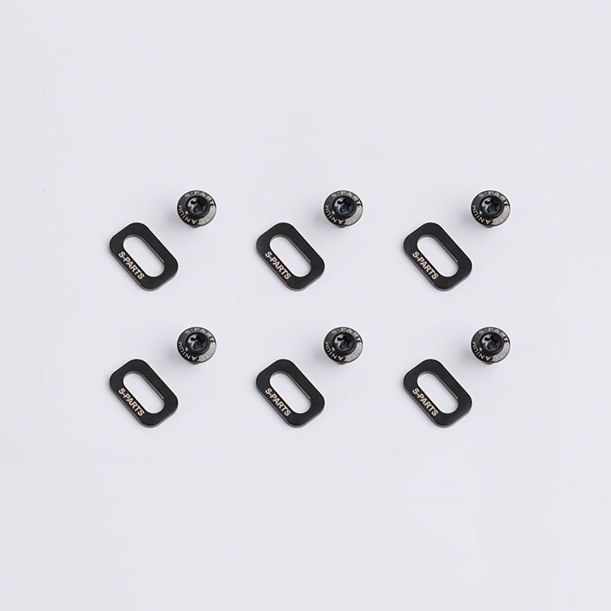 S-Parts Titanium Look Cleat Bolt Set