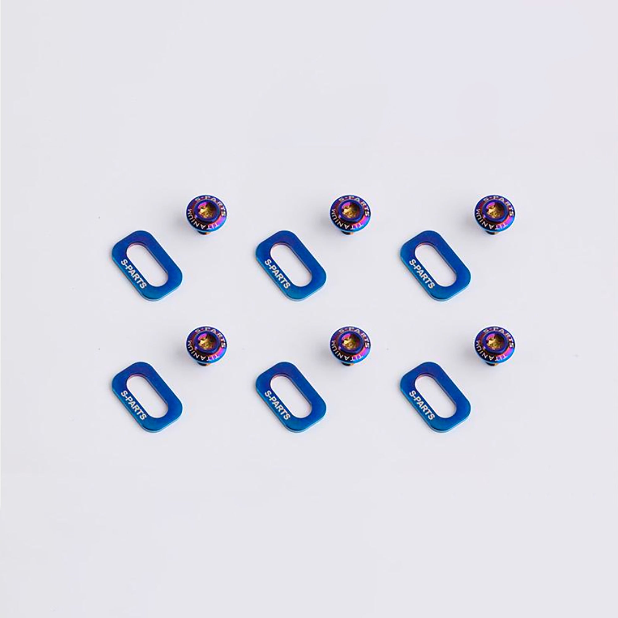 S-Parts Titanium Look Cleat Bolt Set