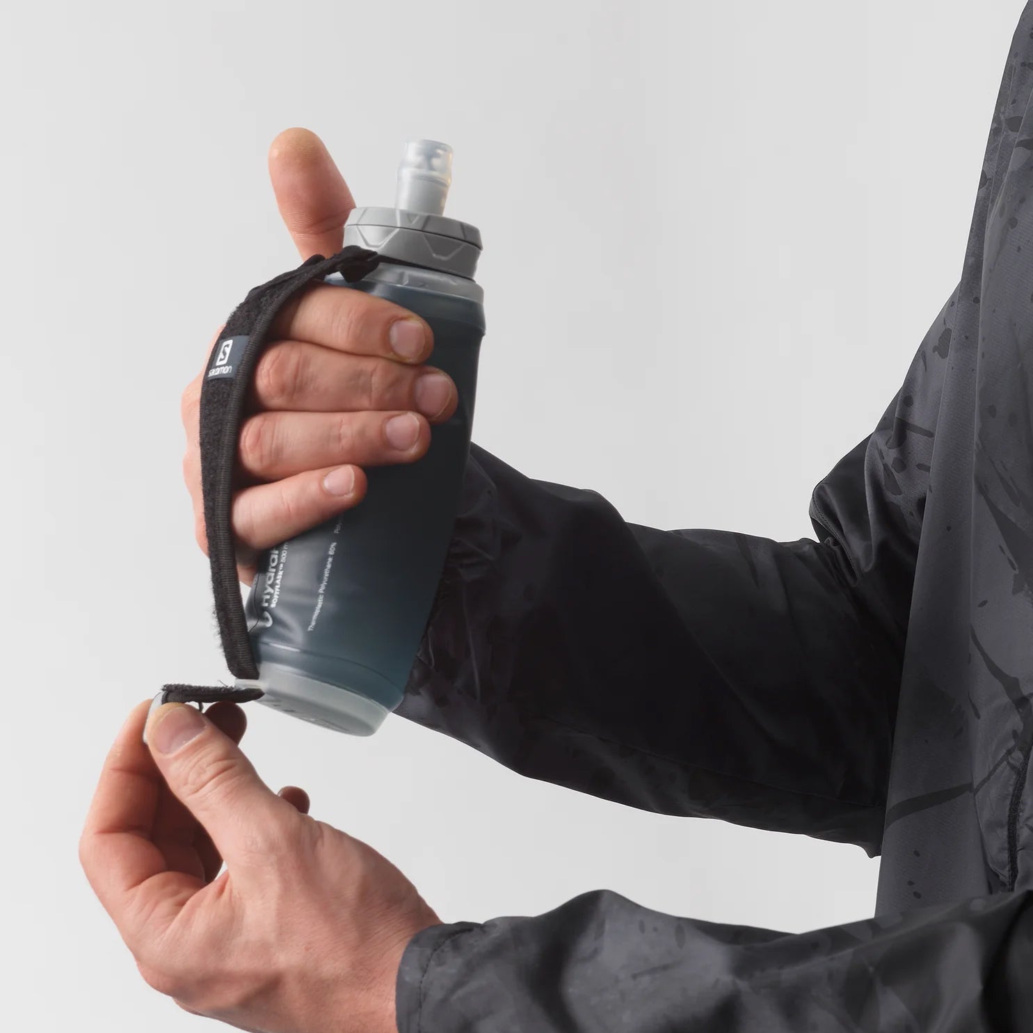 Salomon Active Handheld - Black/Slate Grey