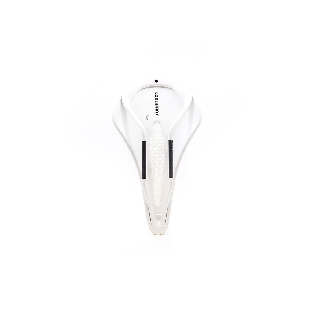 Samassi x SUNRIMOON R6 3D Printed Saddle - Carbon White