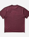 Satisfy AuraLite™ T-Shirt - Pigment Burgundy