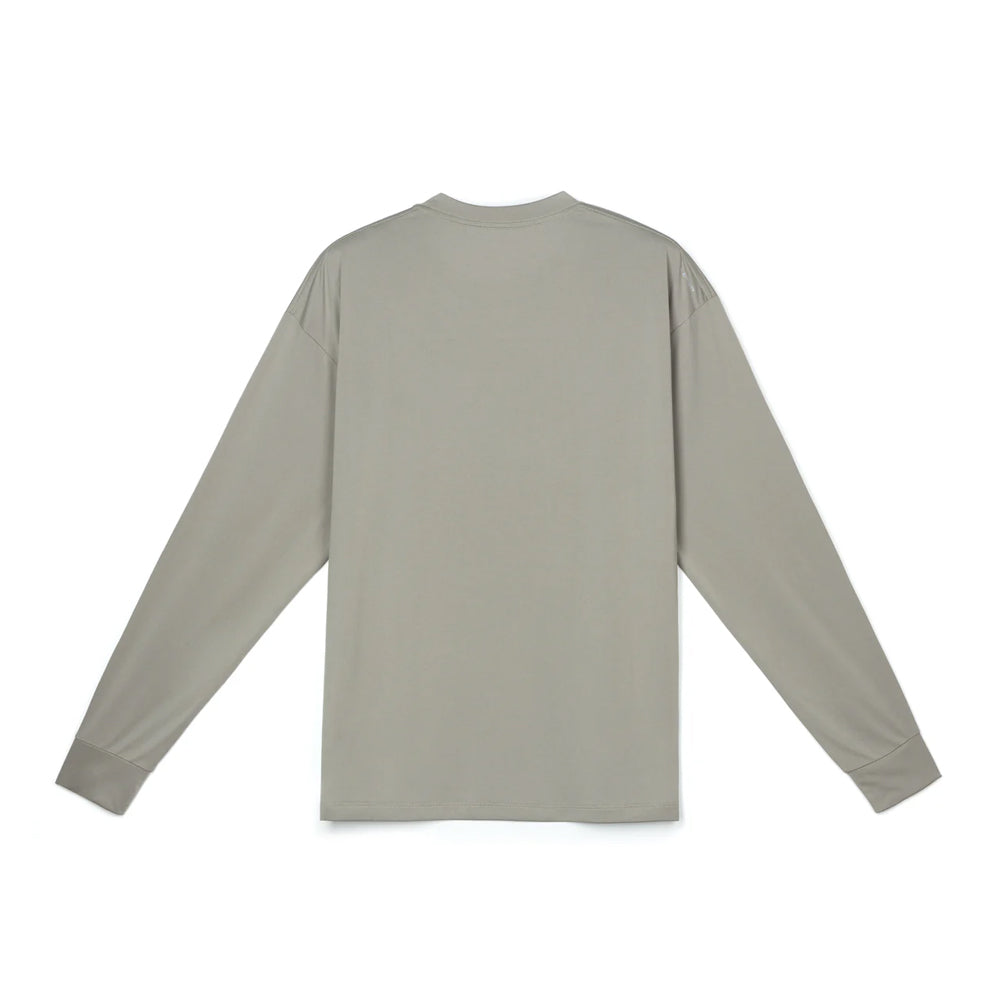 Satisfy AuraLite™ Long Tee - Aluminium