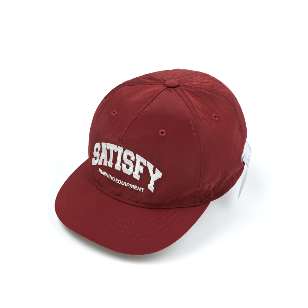Satisfy FliteSilk™ 5-Panel Pinch Cap - Burgundy