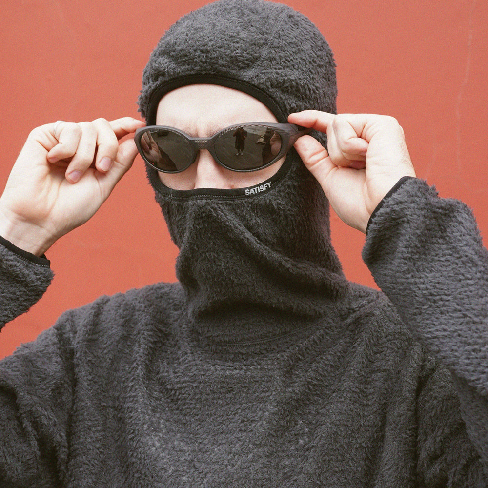 Satisfy FuzzFleece AD Light Hoodie - Black