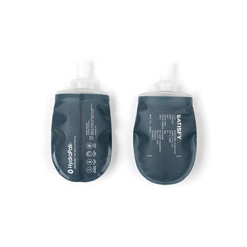 Satisfy HydraPak Soft Flask 2-Pack 250ml - Dark Slate