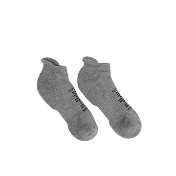 Satisfy Merino Low Socks - Heather Grey