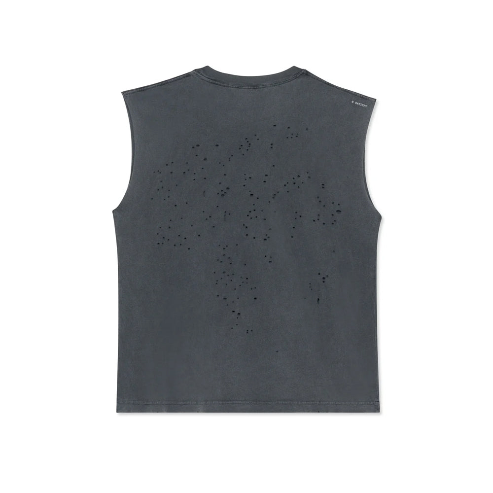Satisfy MothTech™ Muscle Tee - Aged Black