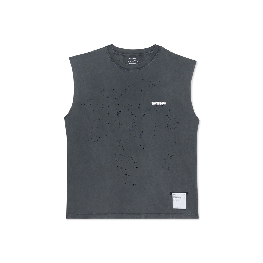 Satisfy MothTech™ Muscle Tee - Aged Black