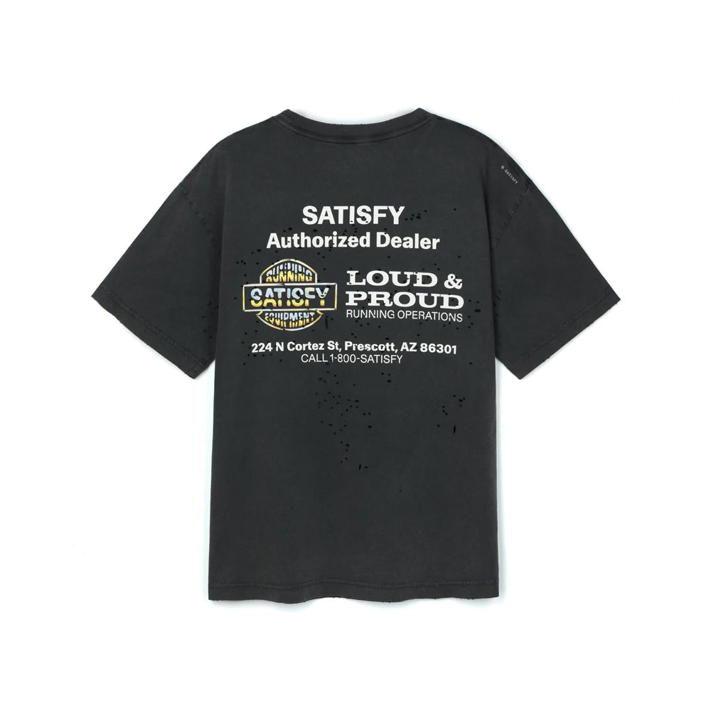 Satisfy MothTech™ T-Shirt - Aged Black
